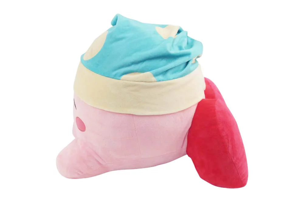 Toy Squeezable and Plush 12" Sleepy Kirby Hat Soft -