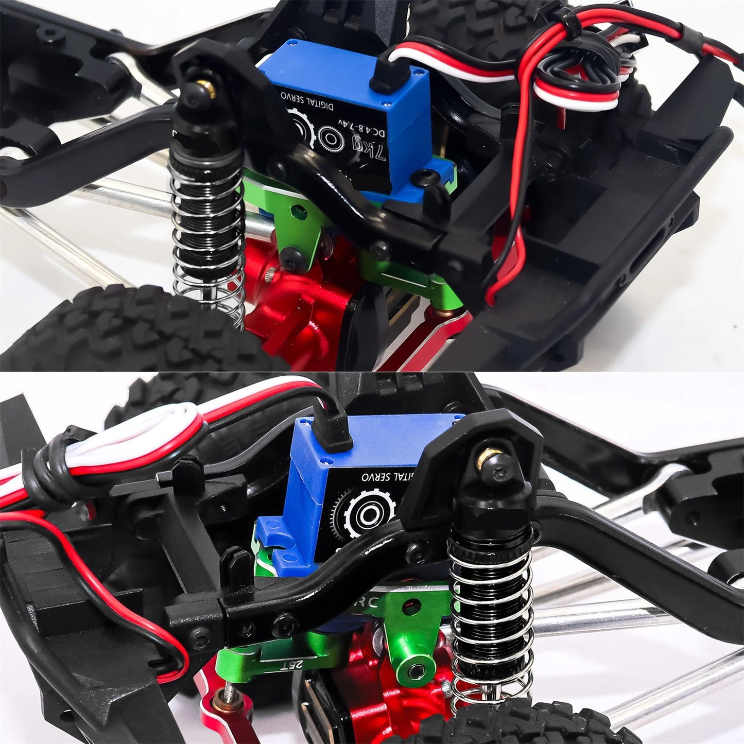 Upgrade Servo 1/18 RC Gifts Season for and Mount Digital Clearance TRX4M Gear Servo Saving Metal Parts Servo Micro Holiday 2023RC with Horn Servo Car