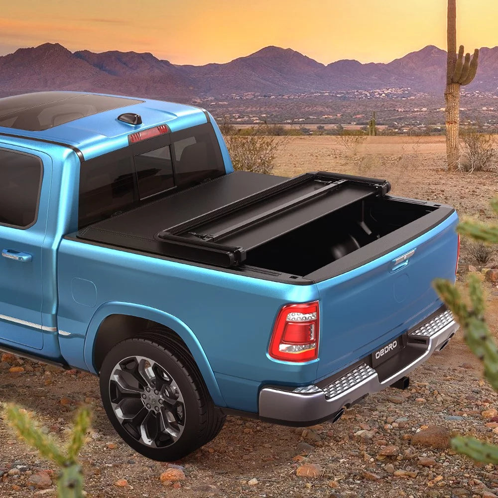 2015-2023 Cover for Ledkingdomus Chevy Bed 5 Truck Canyon Colorado/GMC Tonneau Soft ft Tri-Fold