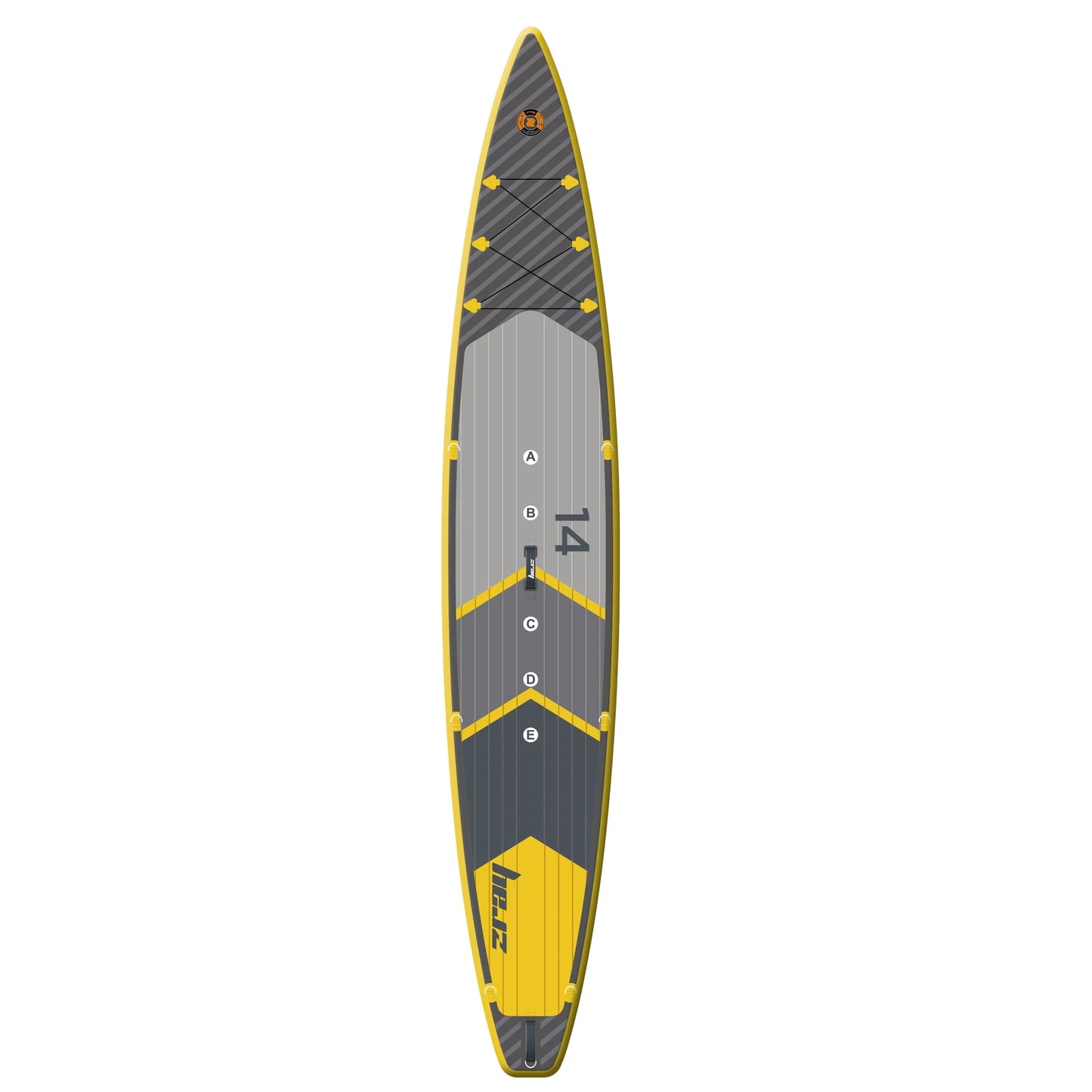 Zray Stand-Up Inflatable Race R2 14' Rapid Dual Board Paddle