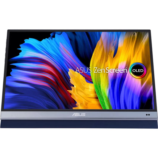 15.6-inch 100% (1920 Sensor, E 1 Mini HDR-10, Free Proximity ZenScreen x FHD Time, Type-C, Monitor MQ16AH OLED, Delta Response Smart OLED 1080), DCI-P3, USB 2, ms Case, &lt; HDMI, - Flicker ASUS Portable