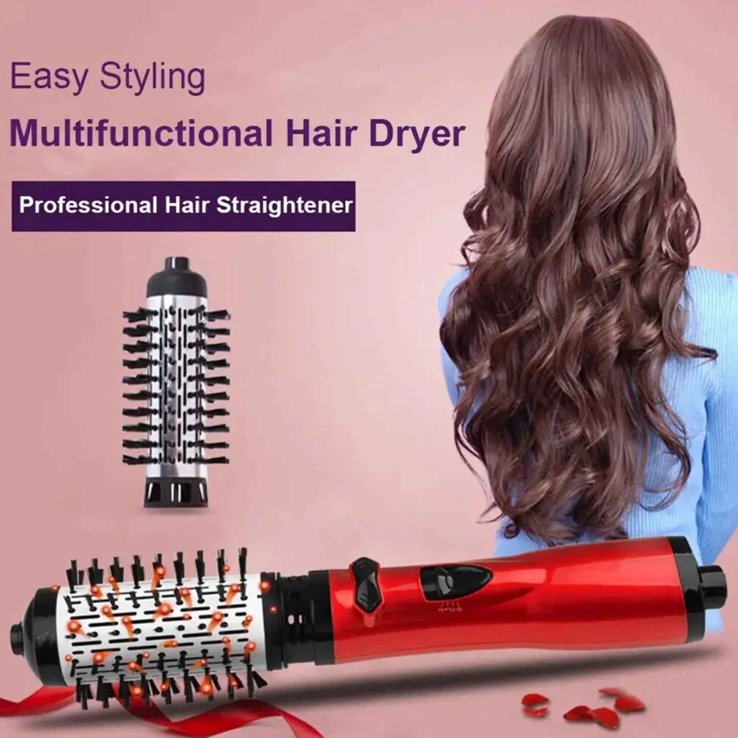 3-in-1 Dryer Hot Rotating Hair and Styler Air