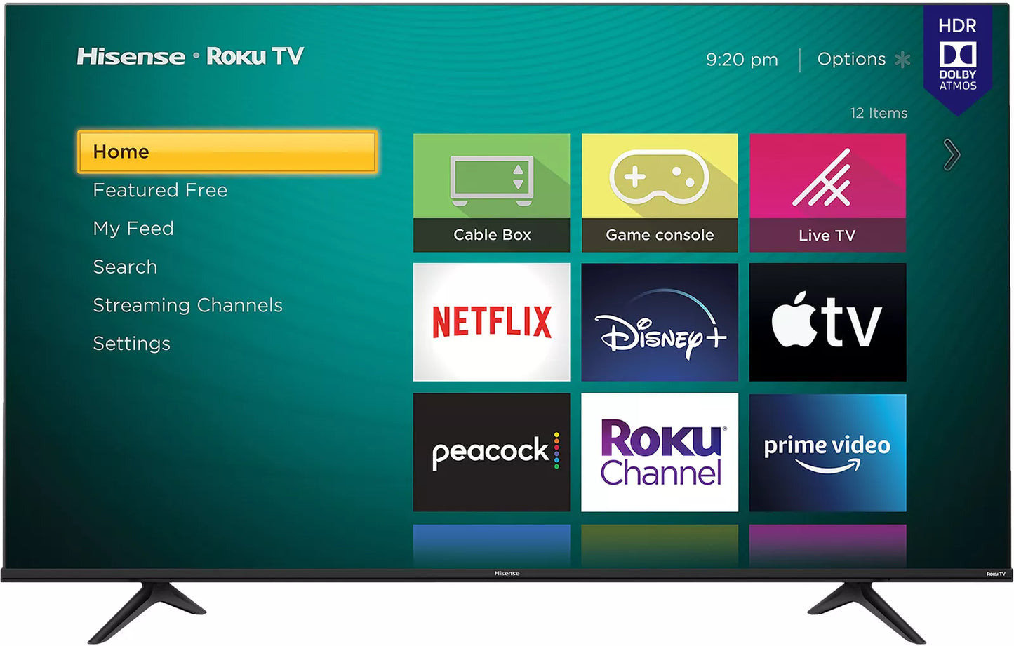 4K R6G TV LED 50" Class Roku Series - Hisense Smart UHD