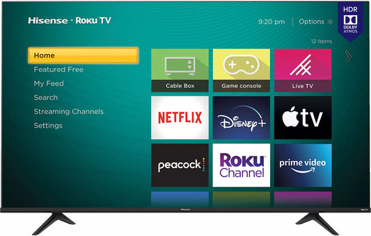 4K R6G TV LED 50" Class Roku Series - Hisense Smart UHD