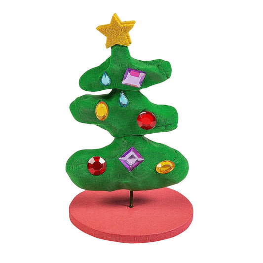 12 Dry Tree Craft - Fun Express Clay Kit Christmas Air Makes