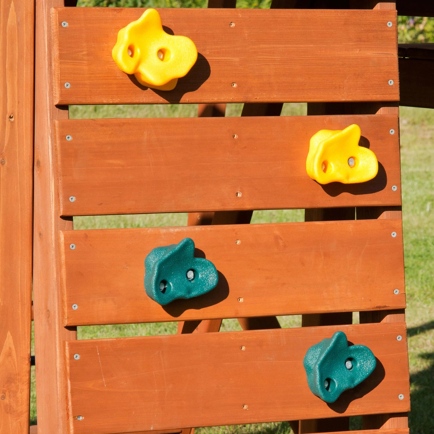 (Set 4), of Climbing Green and Swing-N-Slide Rocks Plastic Yellow