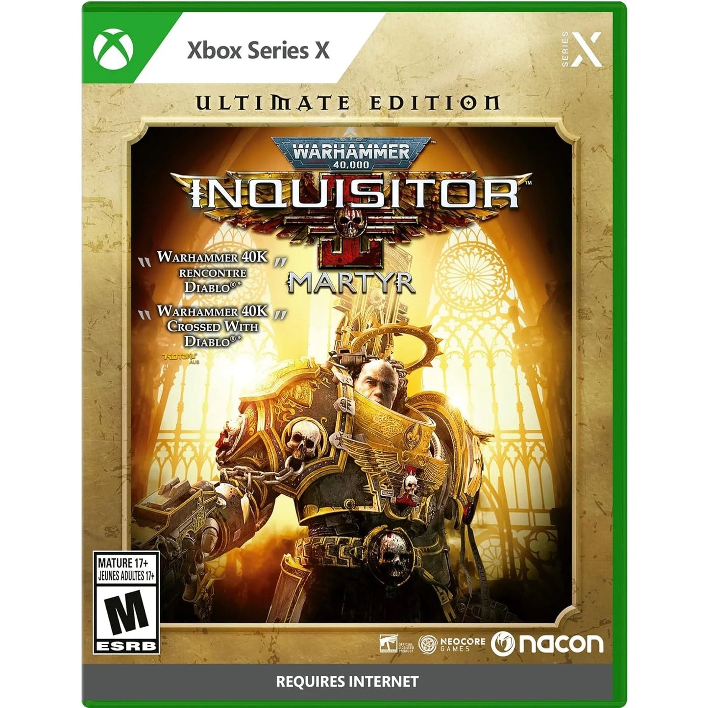 - - 40,000: Warhammer Xbox Inquistor X Series Edition Martyr - Ultimate