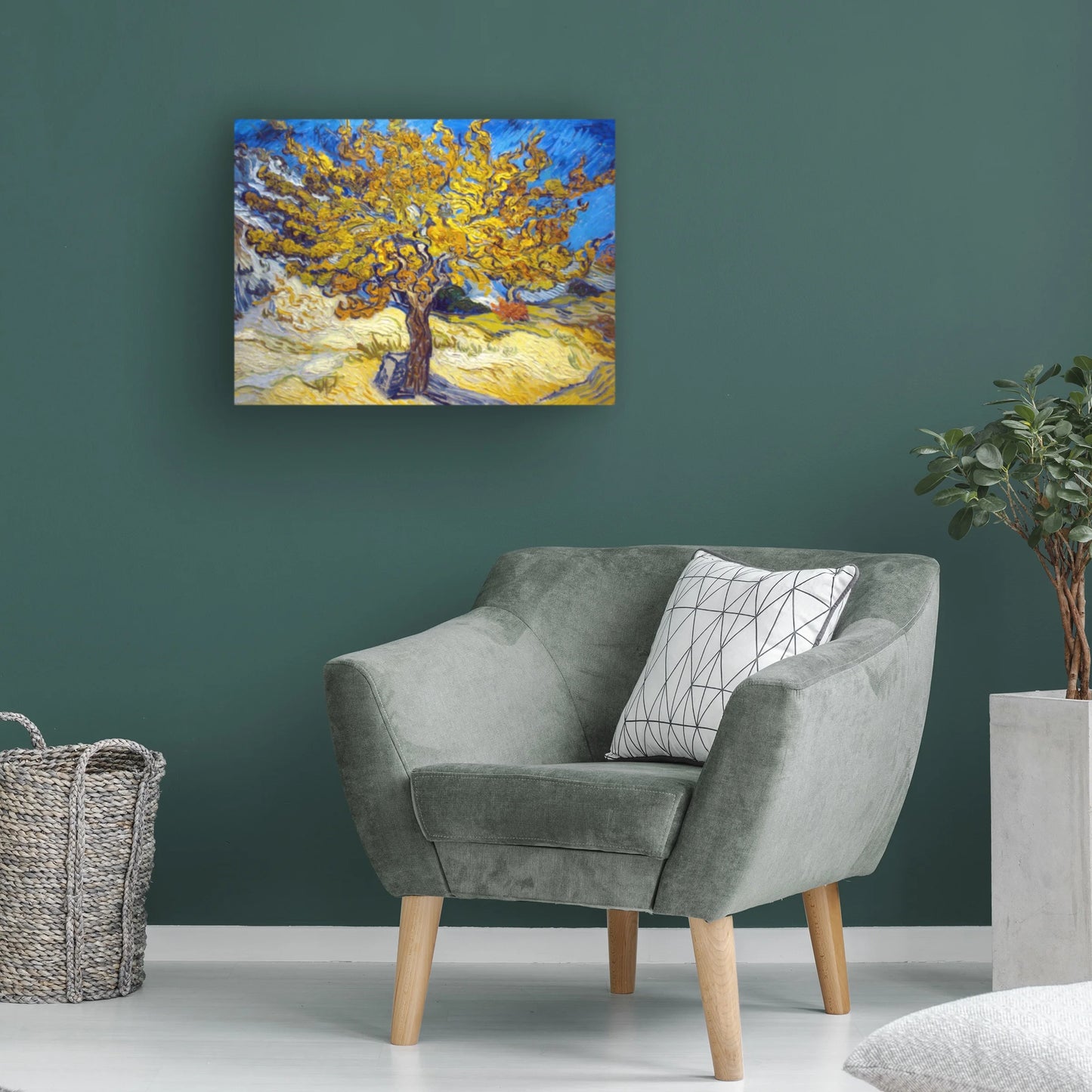 Van Gogh Vincent Canvas Tree' Art Mulberry 'The