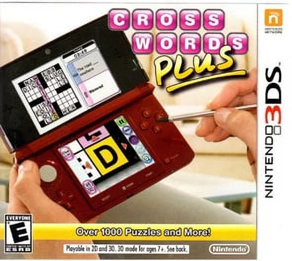 045496742096 Plus, 3DS, Nintendo, Nintendo Crosswords