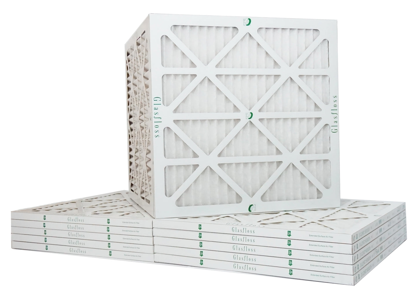 The Filter or Home HVAC Filter Glasfloss Air Pleated Office - of - 12) MERV 2" Filter 10 (Pack - - - 20x20x2 - or Made In AC Furnace Air USA. Air