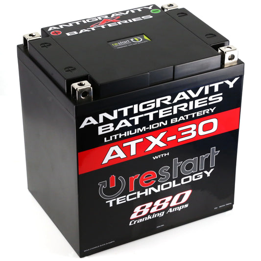 w/Re-Start Lithium AG-ATX30-RS Antigravity YTX30 - Battery