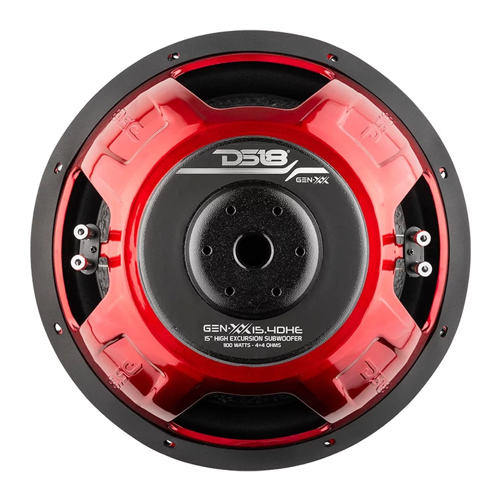 Subwoofer W 1200 DS18 High 4-Ohm Excursion GEN-XX15.4DHE Voice 15" Coil Dual