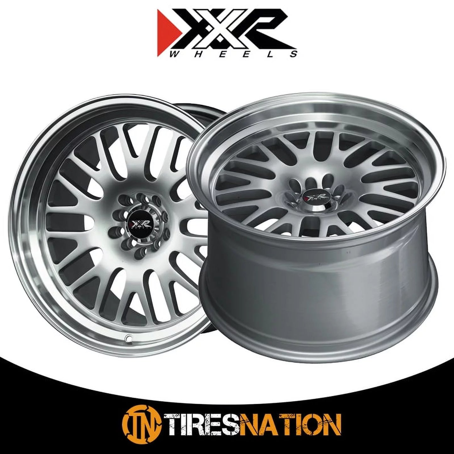 16x8 / 531 20et 4x100/4x114.3 Hyper XXR Wheel ML Silver