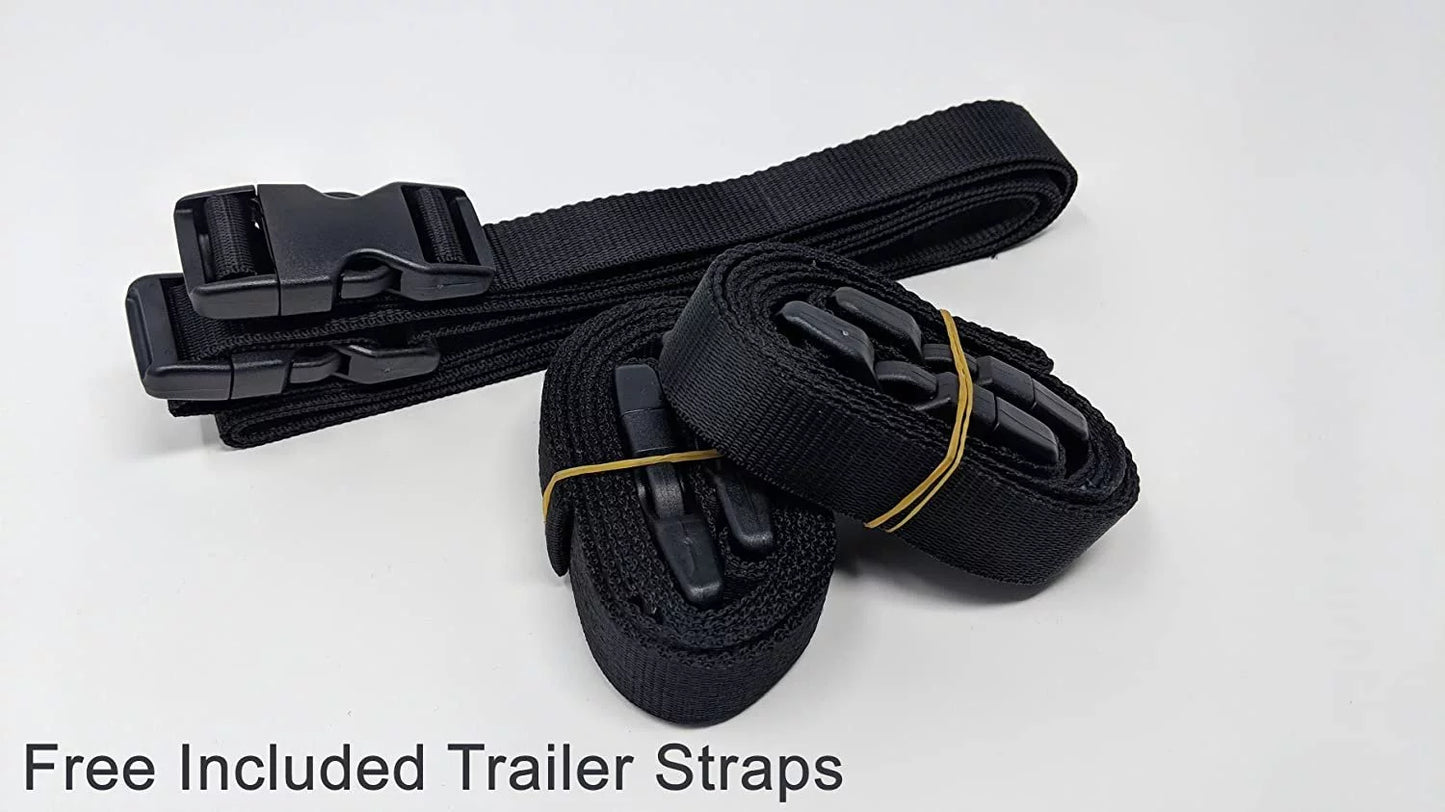 - Rain, and Color All from Covers - RED/Black - Yamaha Trailer Straps UV 2021 Storage and Protects for Bag More! Weatherproof Weather Jet EXR Trailerable - Ski Sun, Includes Rays,