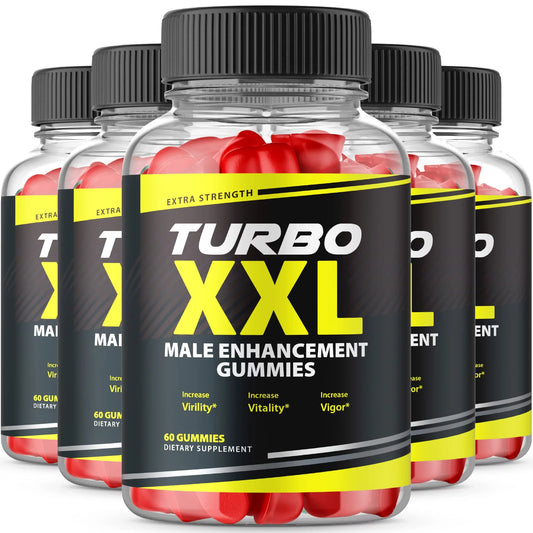 xxl (5 Pack) Turbo Formula Official Gummies (300 - Gummies)