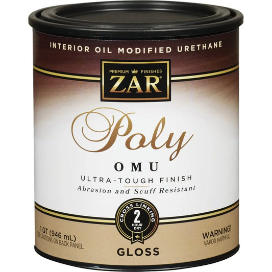 Ultra ZAR 1 Interior PK, 1 Gloss Max Qt. Polyurethane,