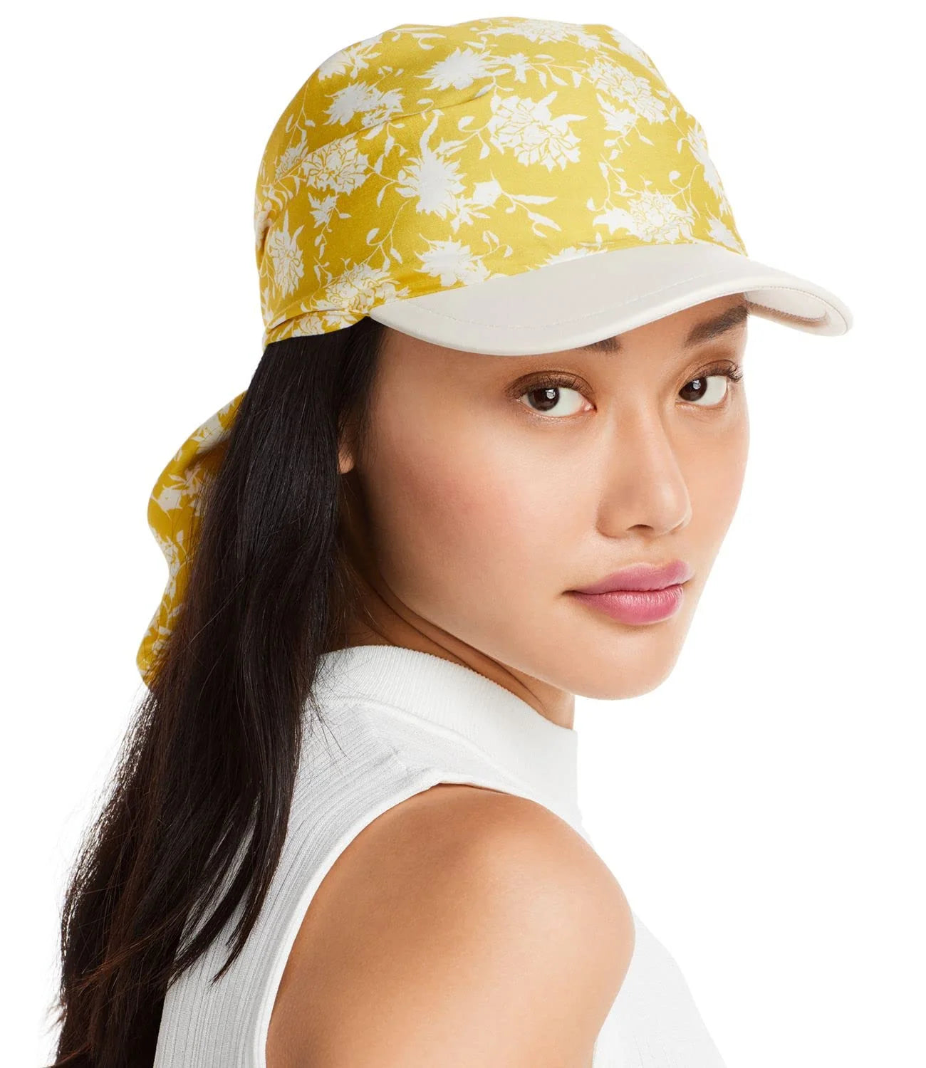 Women’s Cap Yellow Gia – Rag & Headscarf Bone