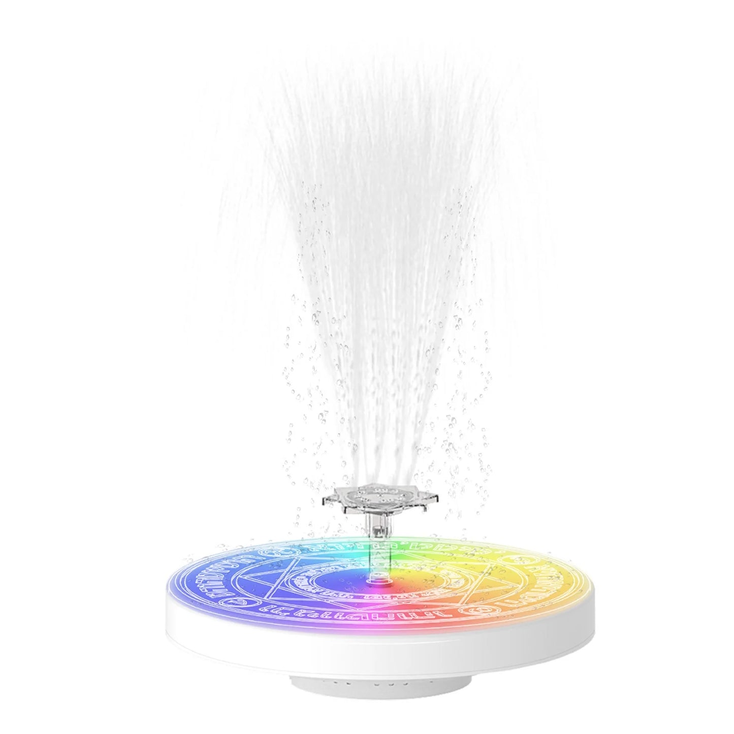 with moobody Solar Decor for LED Fountain Powered Remote Control Light Pond