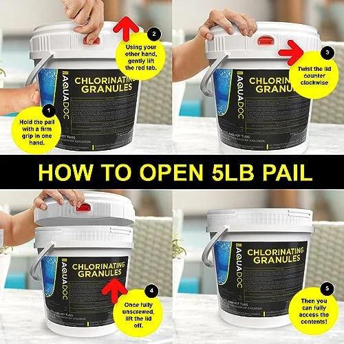 Super Fast Chlorine Treatment Pool Swimming Treatment - Shock for Pools Shock great Acting Shock Shocking - This for a Pool Saltwater is Pools Inground Pools Pool Ground AquaDoc and Shock - Above Pool