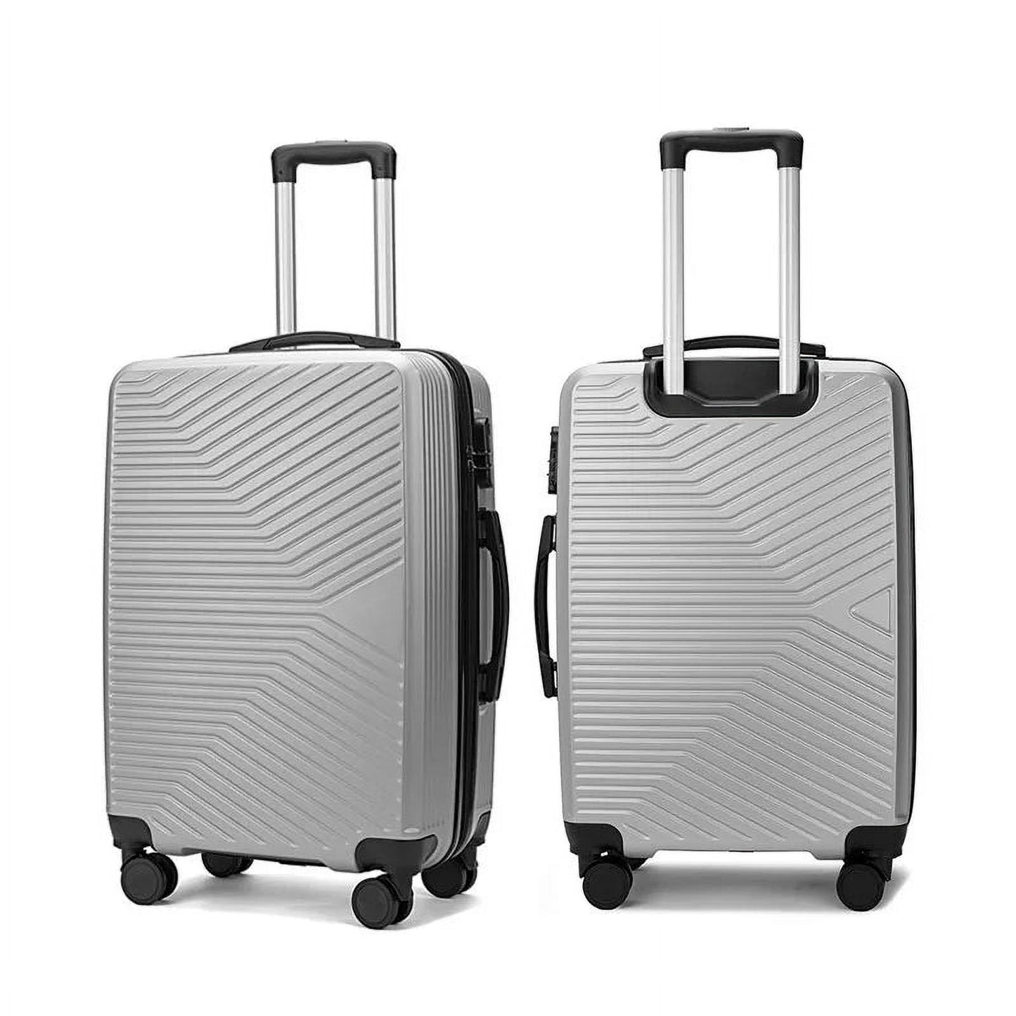 With 24 Trolley Cabin Zipper Inch Wheels 20" Carry-on Rolling Bag Luggage Free Case Suitcase Travel Shipping Valise Boarding