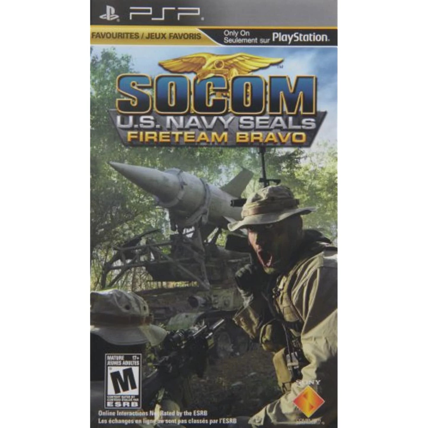 - Psp Sony Fireteam Bravo Socom: