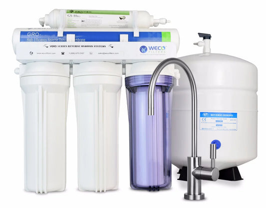 Water System Drinking Efficiency VGRO-36 Reverse Osmosis High Filtration WECO