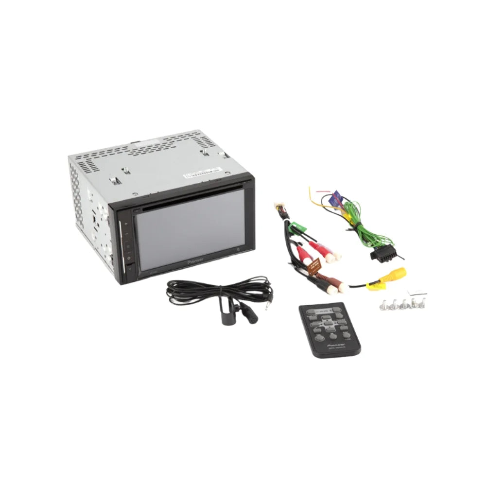 1994-1996 Pioneer Ninety-Eight Double Oldsmobile Bundle Bluetooth/Backup Camera/Install Touchscreen with Kit/in-Dash KIT4823 for Stereo AM/FM Receiver DIN AVH-241EX 6.2" DVD/CD Car W/ Media Digital