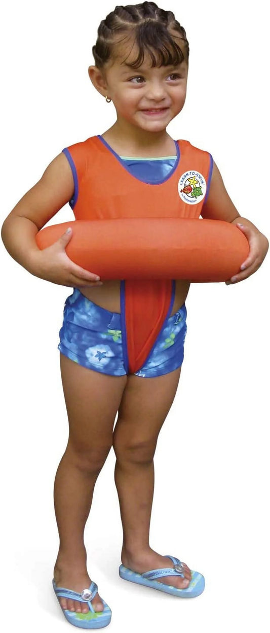 Tube Swimming Poolmaster Learntoswim Trainer, Float Orange Pool