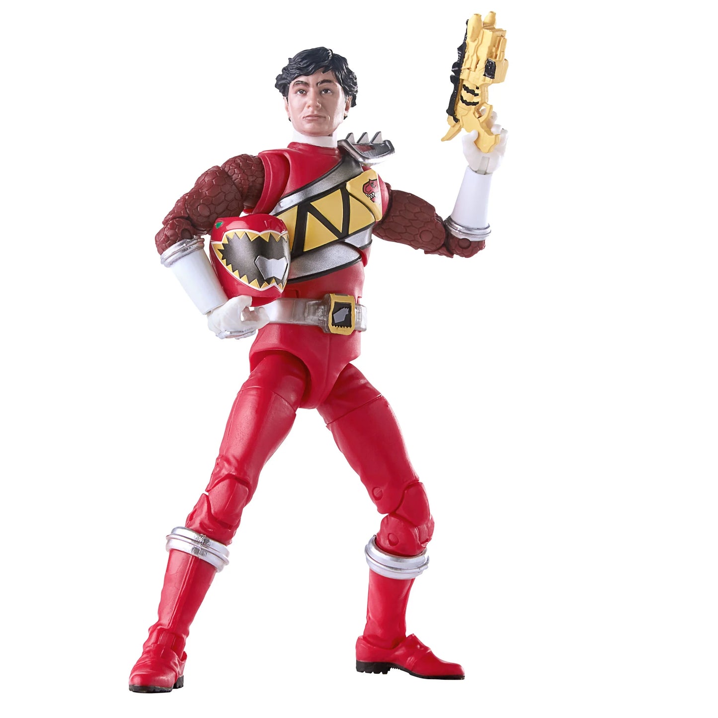 Action Toy for Boys Figure Power Lightning Ranger and Girls Charge Dino Red Collection Rangers: (6”)