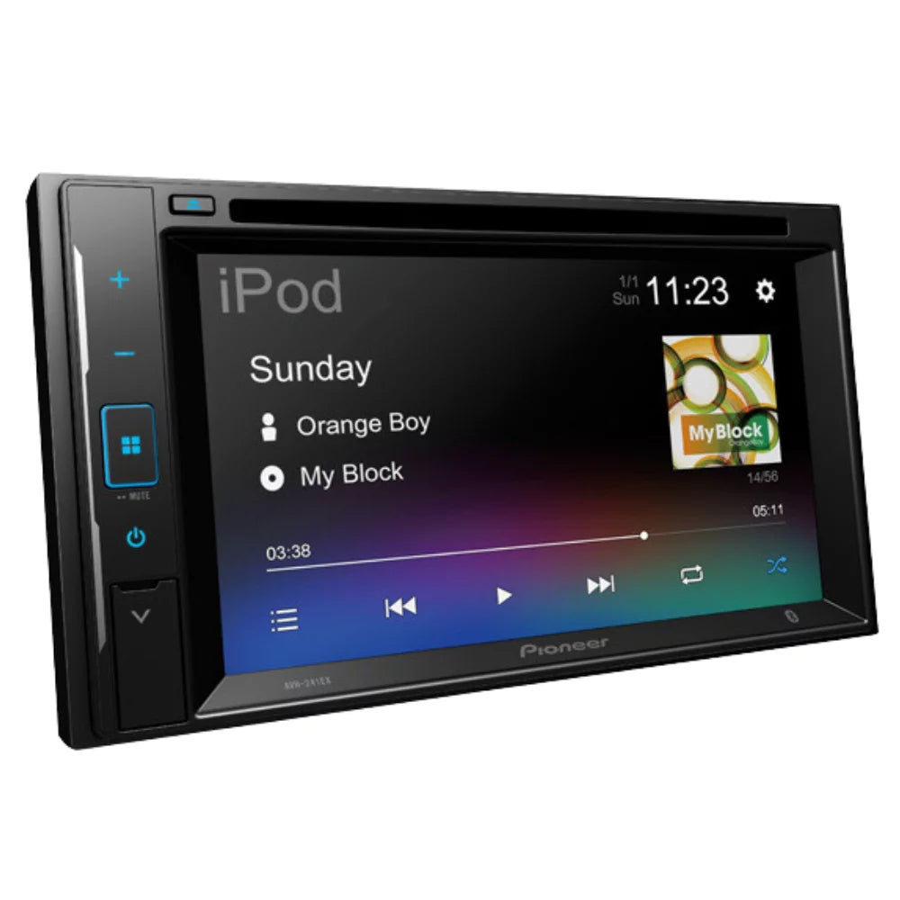 1994-1996 Pioneer Ninety-Eight Double Oldsmobile Bundle Bluetooth/Backup Camera/Install Touchscreen with Kit/in-Dash KIT4823 for Stereo AM/FM Receiver DIN AVH-241EX 6.2" DVD/CD Car W/ Media Digital