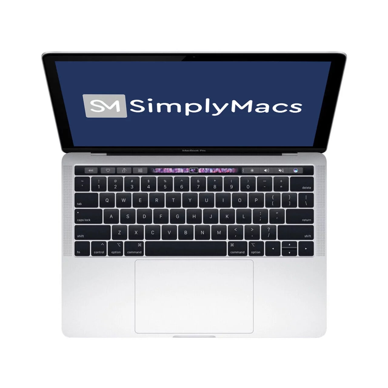 8GB RAM (2018) - Pro i5 Excellent - Retina 256GB SSD - GHz Silver Restored Touch Core Bar - - - MacBook - 13" - (Refurbished) 2.3