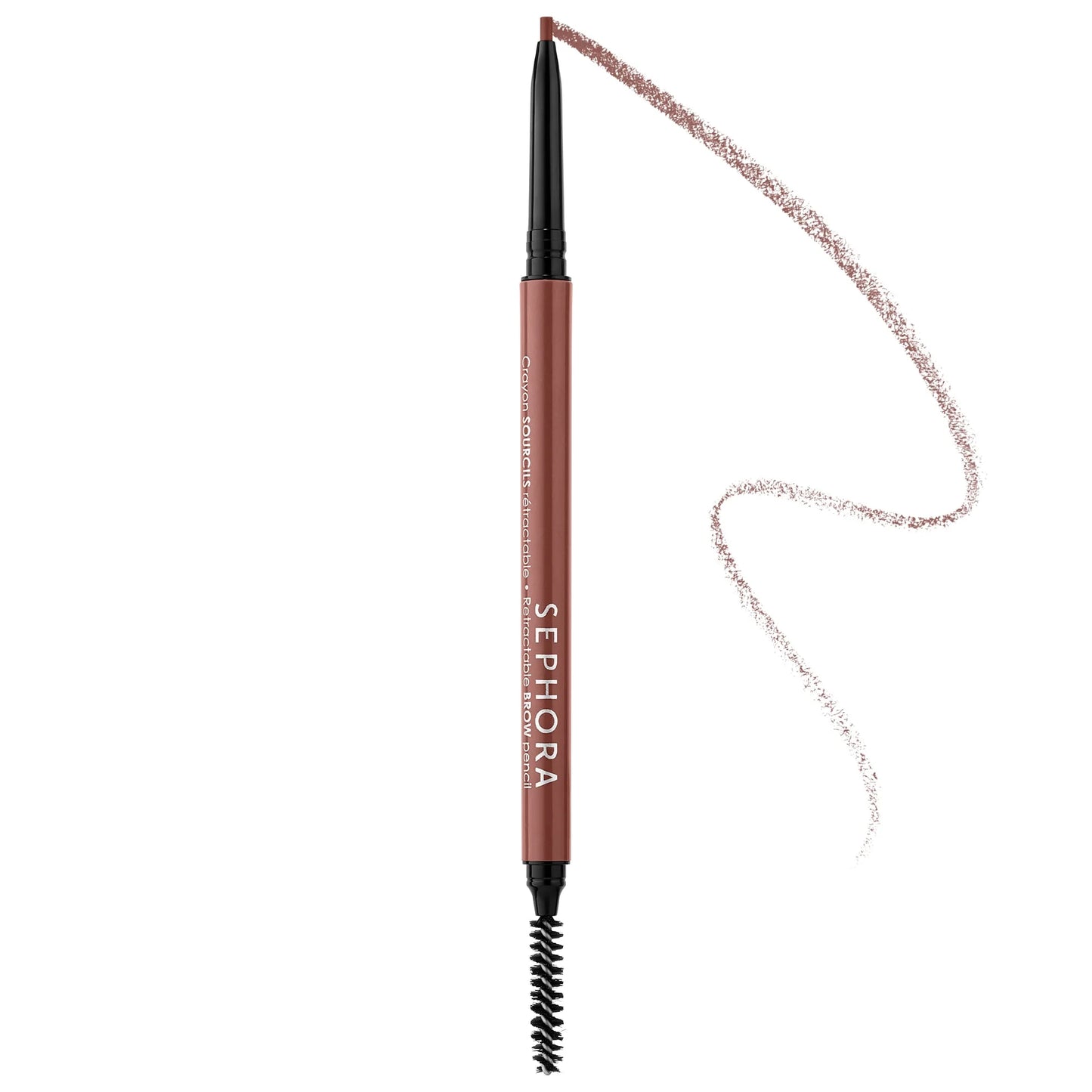 - - brown Nutmeg golden Waterproof SEPHORA brown Pencil - 02 Retractable COLLECTION 0.003oz/0.08g - EyeBrow