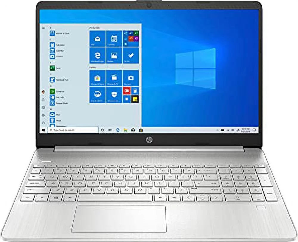 Windows HD Graphics BT Laptop Silver 10 HP AC Xe 15.6" WiFi DDR4 NVMe Accessories HDMI USB-C 256GB 16GB 4-Core SSD RJ45 Intel Keyboard Touchscreen Iris i5-1135G7 PC w/RE 2022 Backlit Webcam