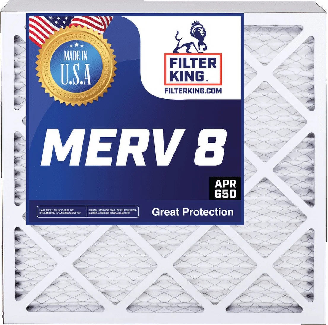 15.5 HVAC MERV Size: Filters 15.5x35.5x1a Actual MADE | Pleated | Filter Furnace 35.5 3-PACK King x | .75" A/C x Filter Air IN USA | 8