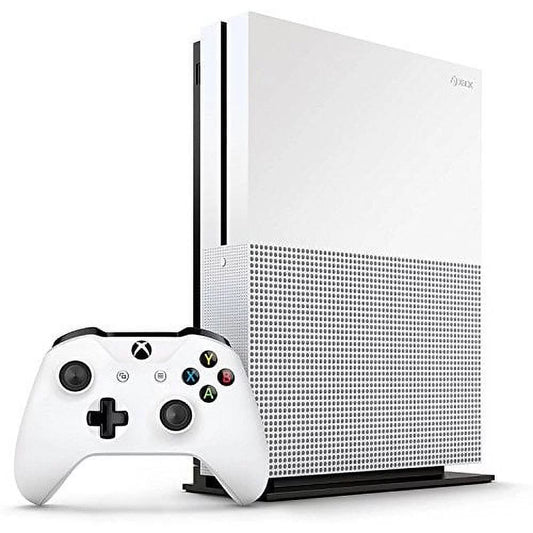 White Xbox Console S One Slim Restored Microsoft (Refurbished) 500GB