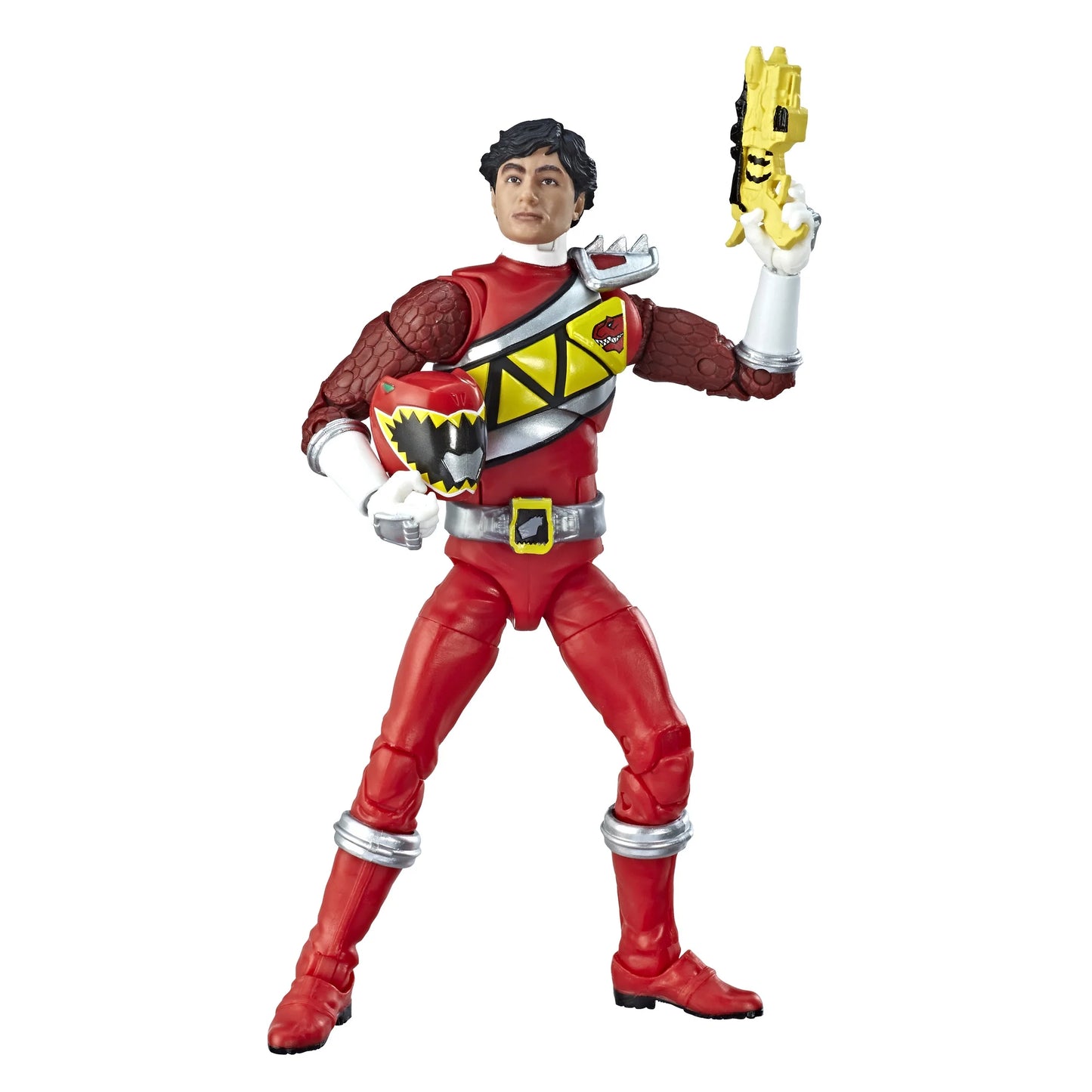 Action Toy for Boys Figure Power Lightning Ranger and Girls Charge Dino Red Collection Rangers: (6”)