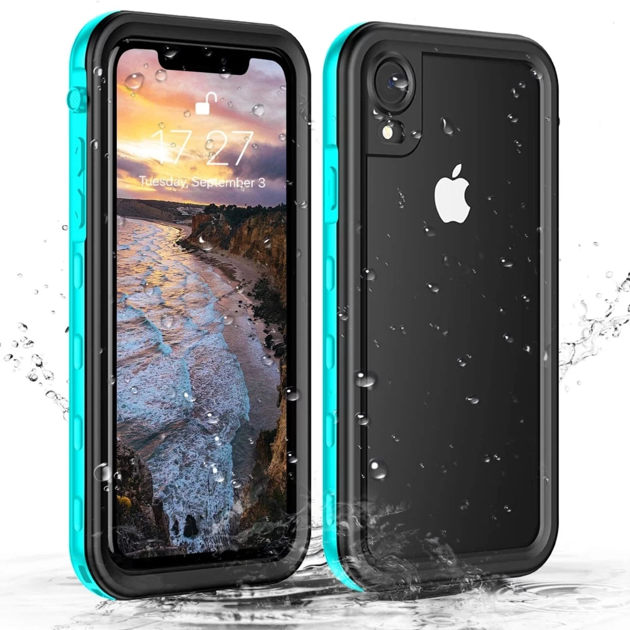 Underwater For Snowproof Built-in XR Apple Protector iPhone Waterproof Case Life Sealed Cover Shockproof Fully Screen