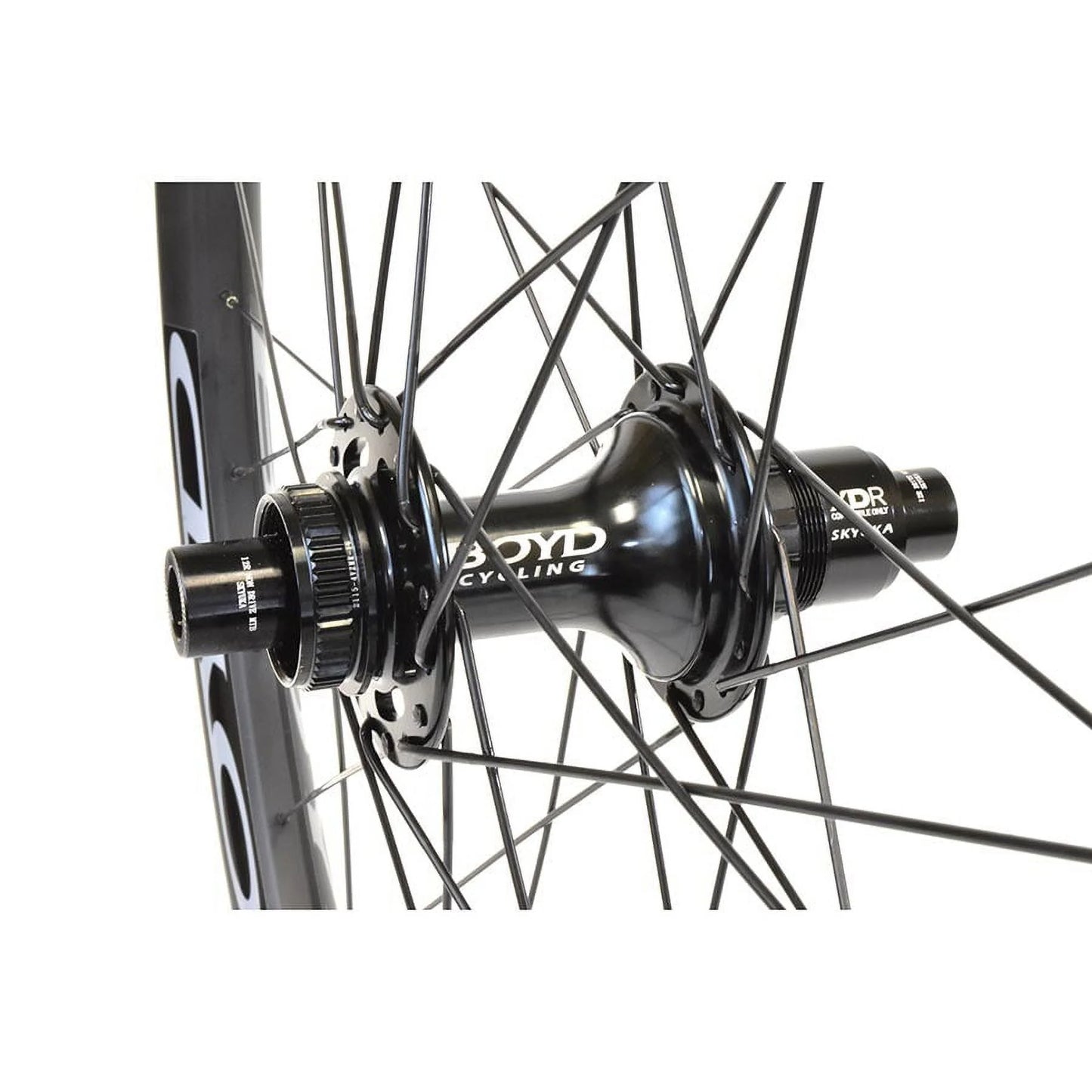 / Stumphouse, 622, 32, TA, Prologue Wheel, 12mm Holes: Shimano Boyd Spline 29'' Rear, 148mm, Cycling Disc, Micro