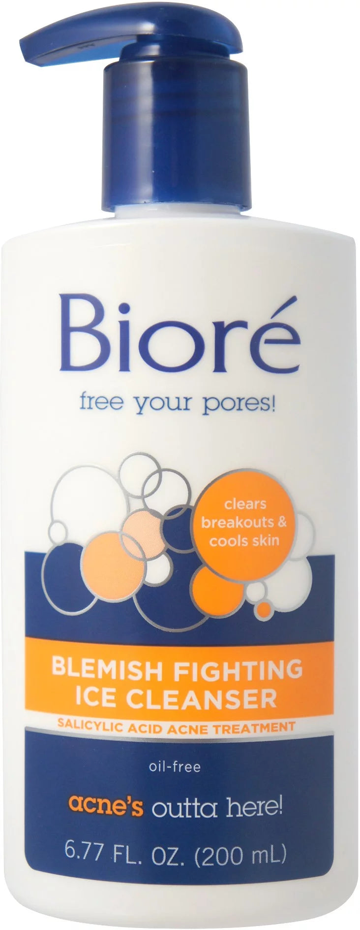 2) oz Blemish Ice 6.77 Biore Cleanser Fighting of (Pack