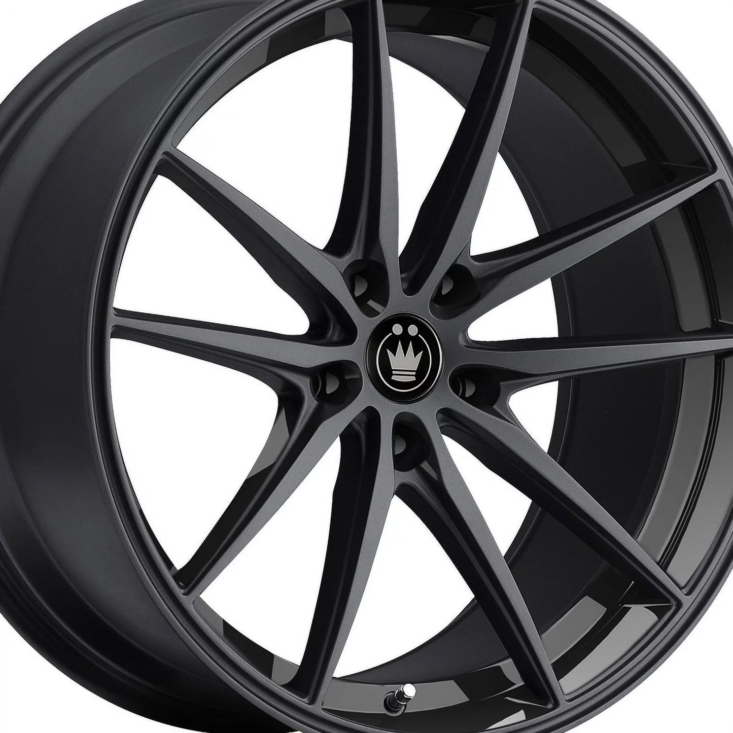 Wheel 16x7.5 +45et Konig 37B Oversteer 5x100 Black Gloss