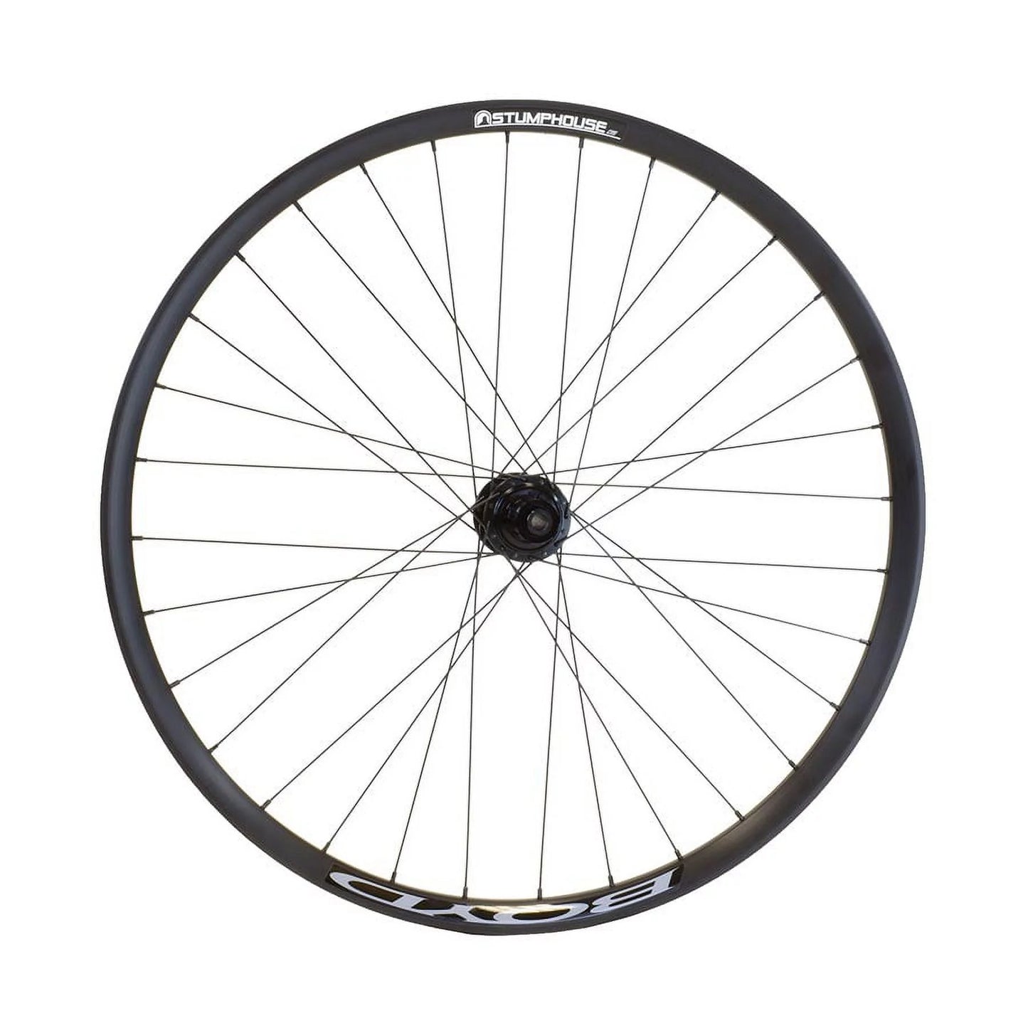 / Stumphouse, 622, 32, TA, Prologue Wheel, 12mm Holes: Shimano Boyd Spline 29'' Rear, 148mm, Cycling Disc, Micro