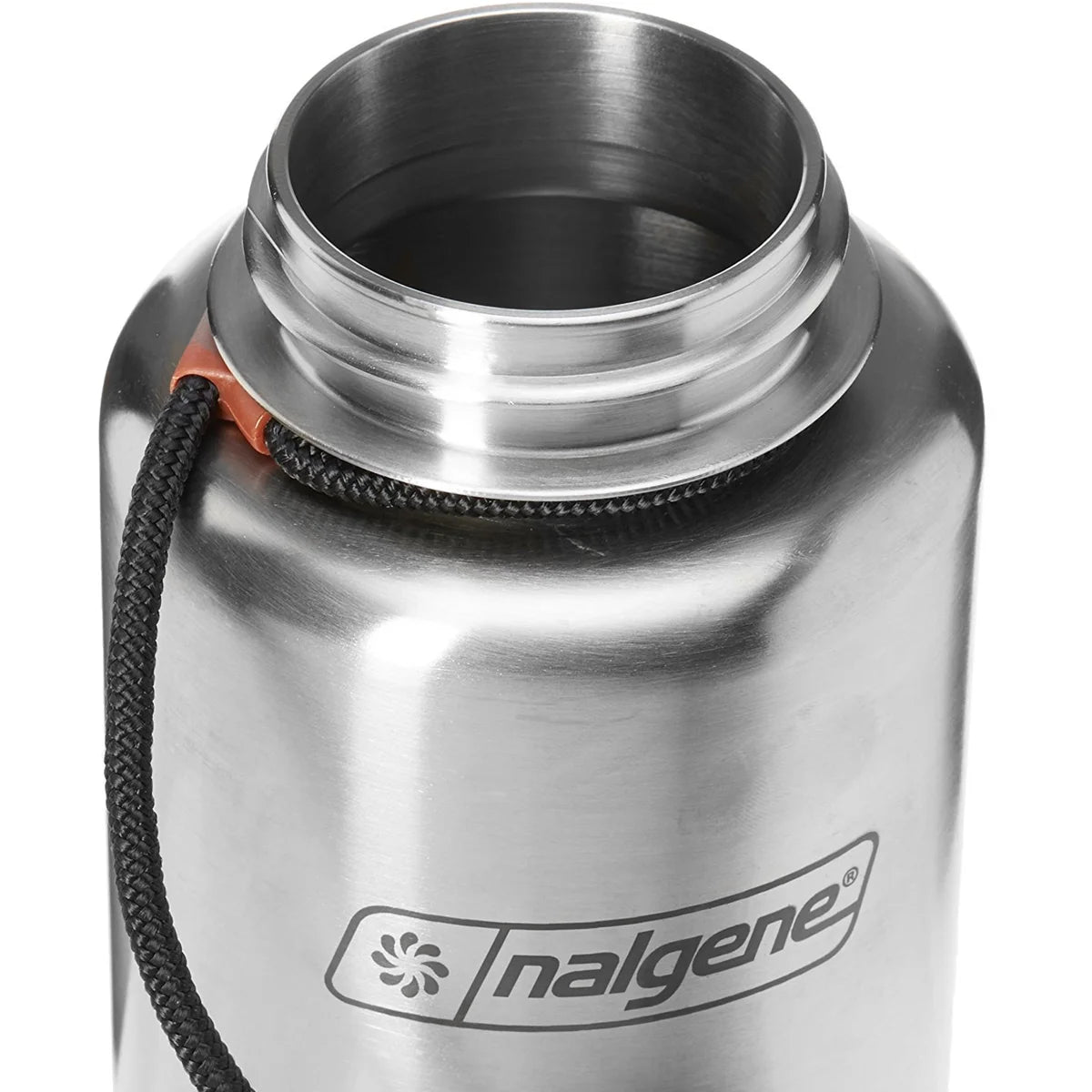 Stainless Nalgene oz. - Steel Wide Lid Bottle 38 Water - Standard Tethered Mouth