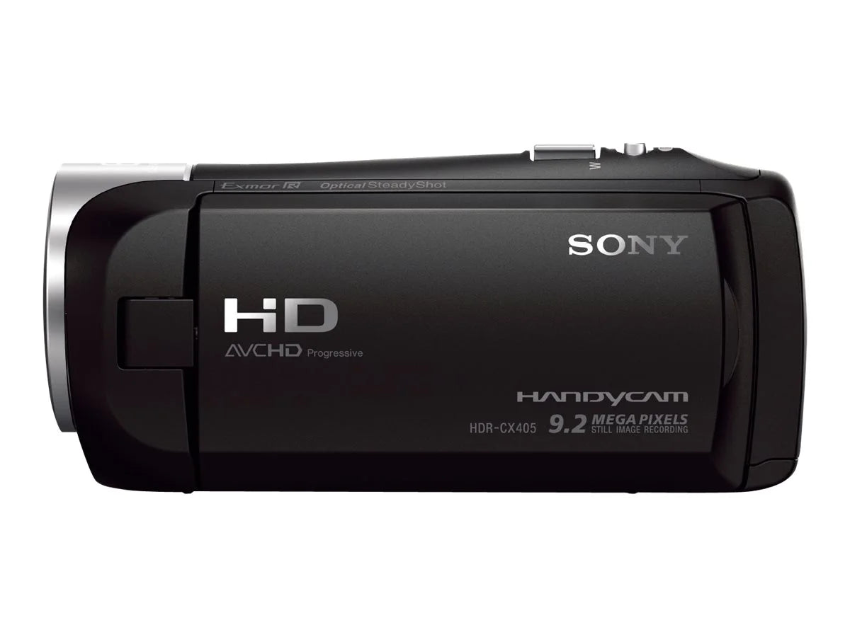 zoom Carl Camcorder black - Handycam - Zeiss 1080p 30x flash card optical MP - - - - 2.51 - Sony HDR-CX405