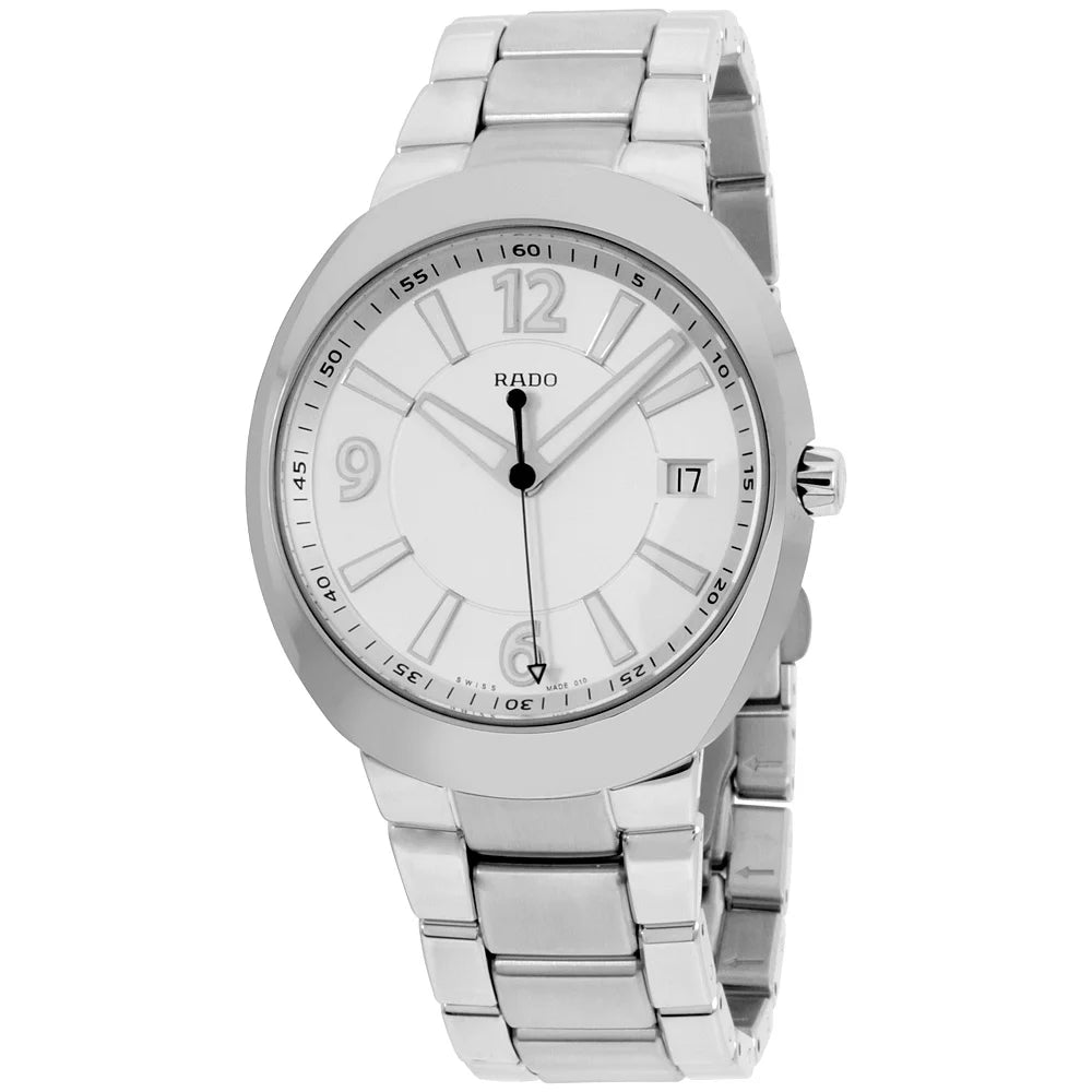 Steel Men's Dial Watch R15943103 Silver D-Star Rado Stainless