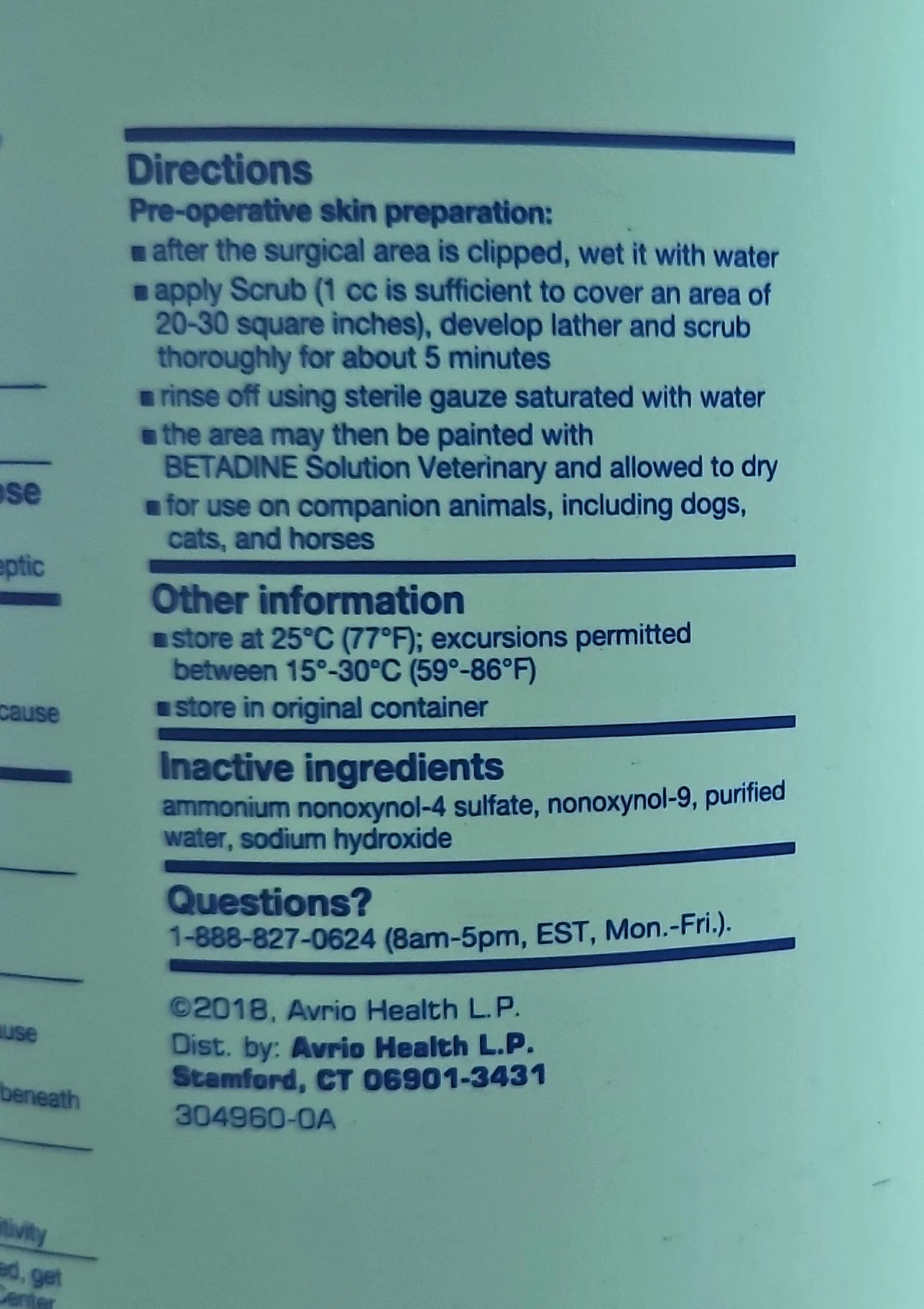 1 - BVET1G Purdue Gallon 67618-154-01 - Scrub Betadine Surgical