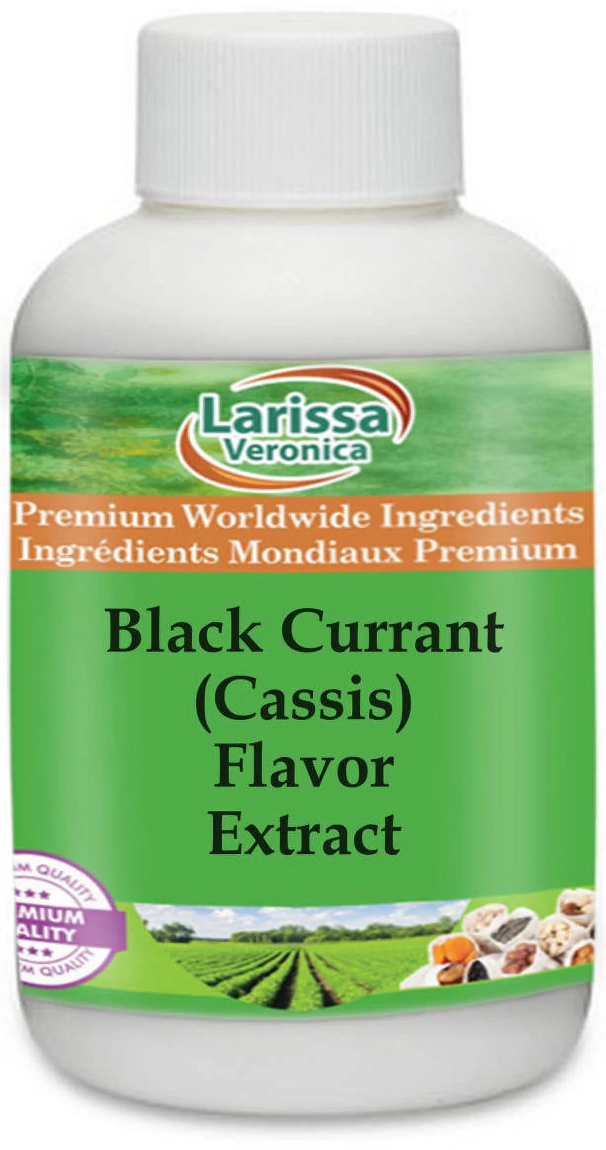 Zin: Larissa 16 (Cassis) Flavor Currant Currant Extract, (Black 1-Pack, Black Veronica (Cassis), oz, 527416)