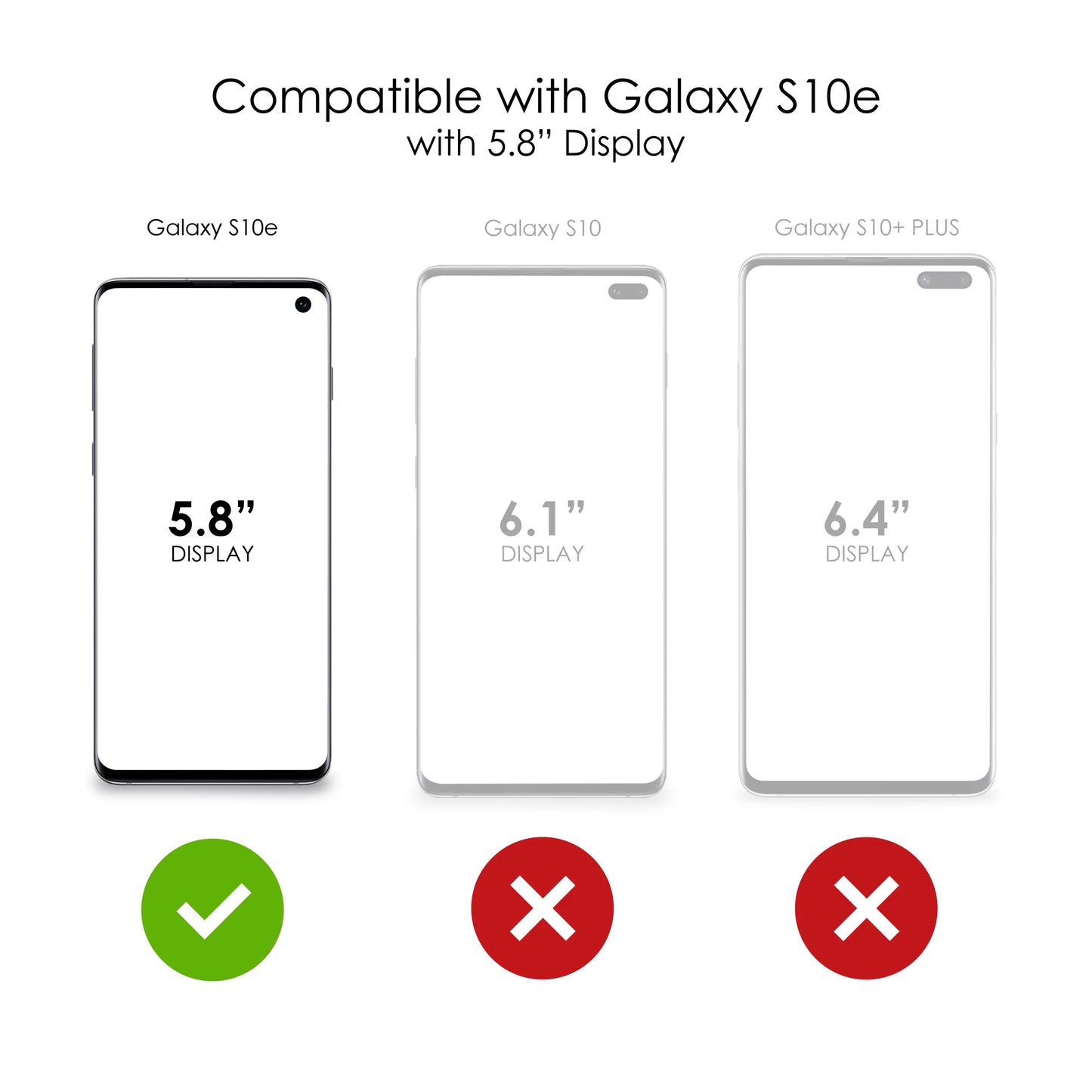 - - Shockproof TPU Happen S10e Hybrid of Screen Glass Samsung Because Bumper, Back, Tempered DistinctInk Your Protector It (5.8" Galaxy Faith, Will Matthew - for Acrylic Case Clear 9:29 Screen)