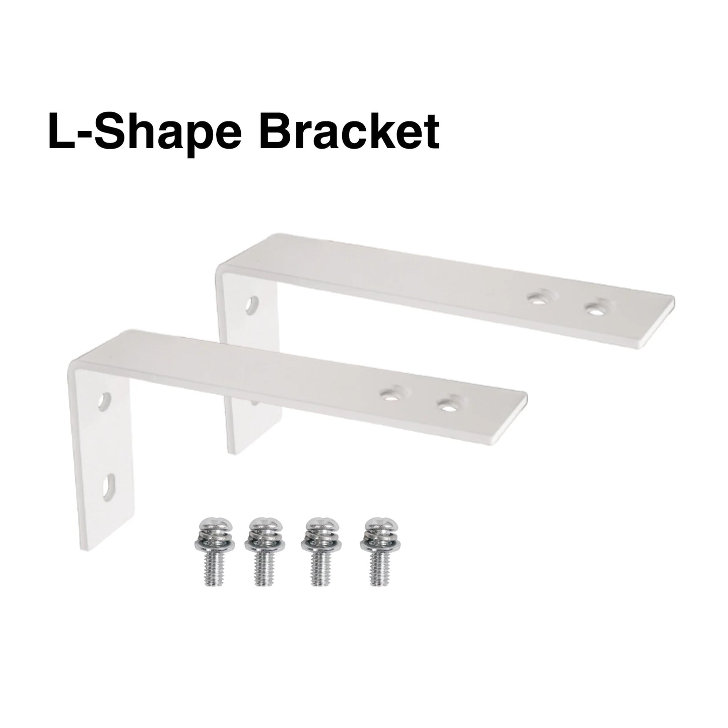 Sound Lounge, Event, Installation, with Array for 2-Pack White 250W (CARPO-V4W) X Speakers 4“ Town Passive 4 Conference, Wall-Mount Column Woofers, Church, Brackets