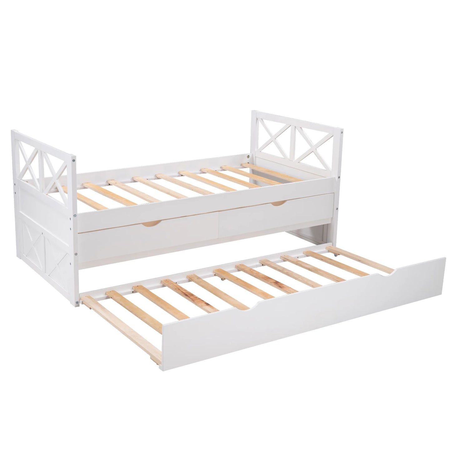 with Colors Multiple Bed Drawers, Trundle Merax Wood and Solid Captain Twin,