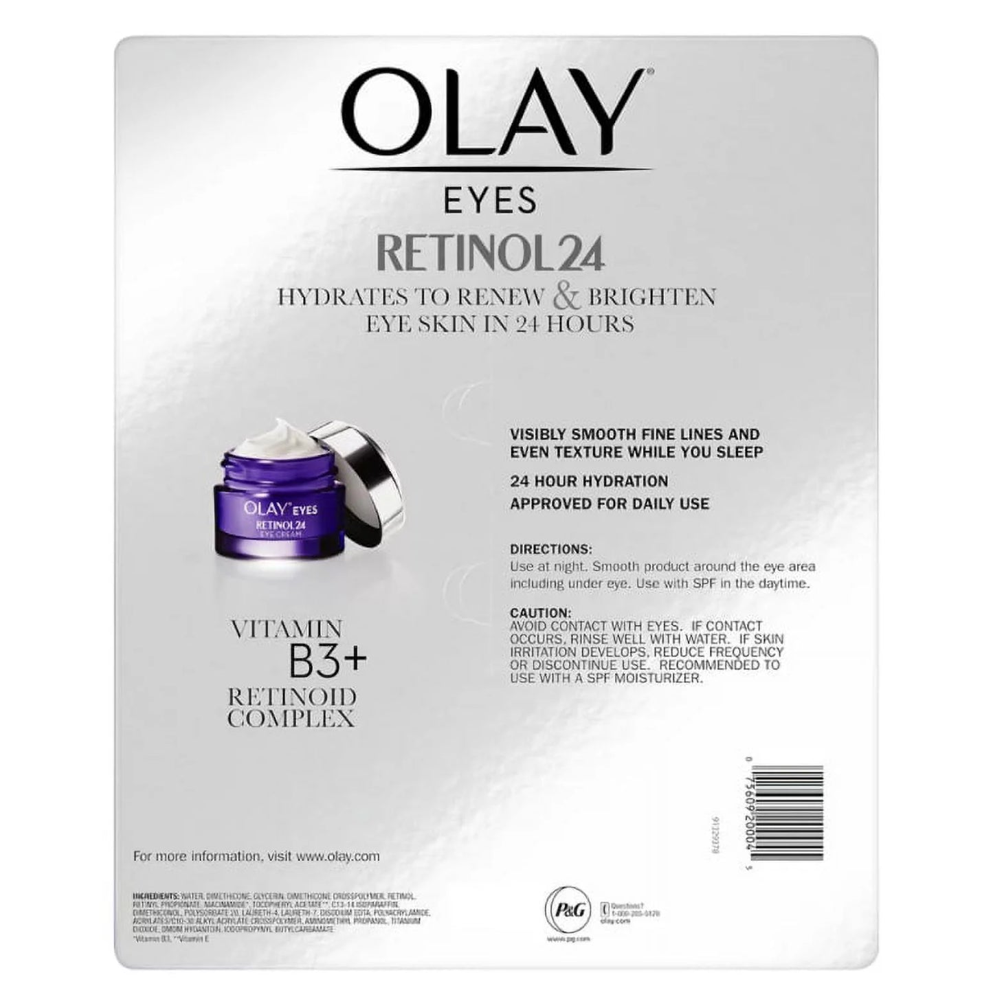 2 Cream, Eye Night Retinol 24 Regenerist ct. Olay